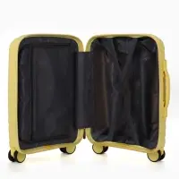 Чемодан на съёмных колёсах, 18", кодовый замок, 33&times;16&times;49 см, жёлтый
