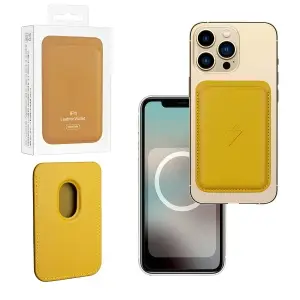 Чехол Leather Wallet California Poppy iPh 12 - 15 Pro Max (Анимация NFC Clear) с лого