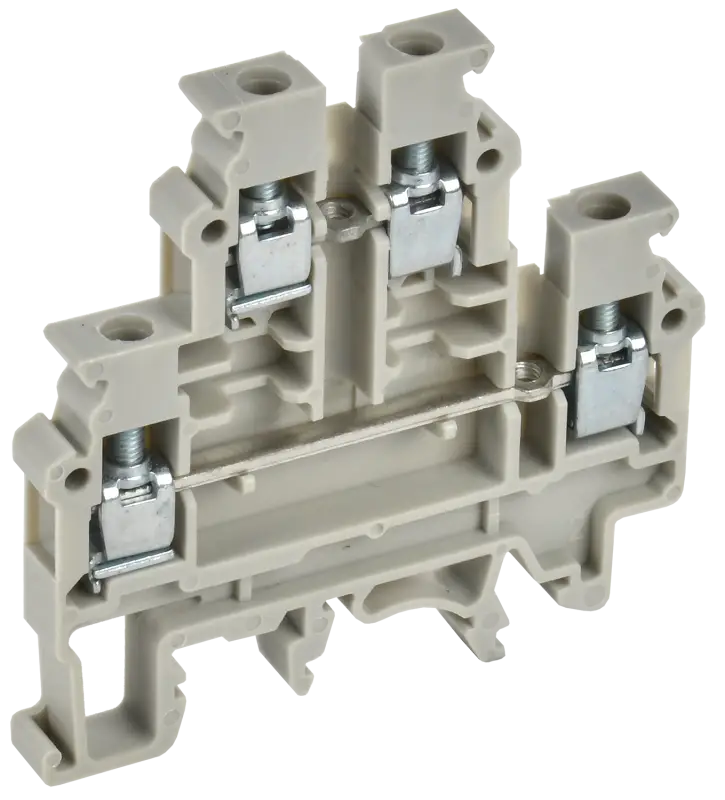 ARMAFIX Клемма винтовая CTS-ML 2 ур. 4мм2 серая IEK