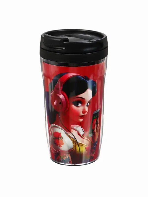 Термостакан детский со вставкой &laquo;Белоснежка&raquo;, 250 мл