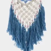 Ловец снов &laquo;Голубое сердце&raquo;, 17&times;50 см