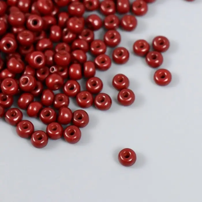 Бисер стекло 6/0  Бисер стекло 6/0 "Бразилин" 15 гр