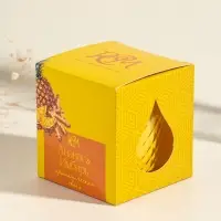 Ароматическая свеча в стакане &laquo;Ананас и имбирь&raquo;, 8&times;8.5 см, 30 ч