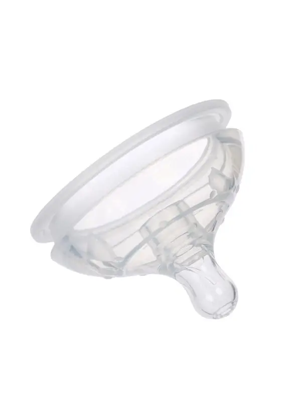 Соска для бутылочки силиконовой M&B, антиколиковая, +6мес., ШГ &Oslash;70 мм