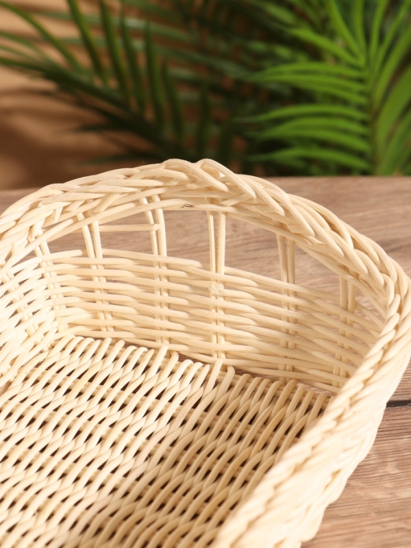 Корзина плетеная 27x19x9 см, ротанг