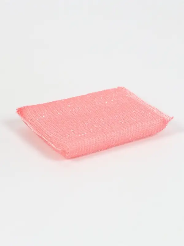 Губки для посуды Доляна, 5 шт., для деликатной уборки, 12&times;8.5&times;1 см, МИКС