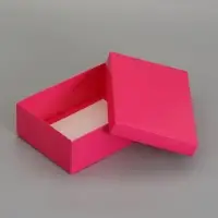 Коробка складная, крышка-дно, розовая Барби, 24 х 17 х 8 см