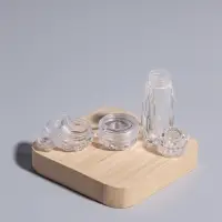 Баночки для хранения, 5/10 мл, 3 предмета, прозрачные