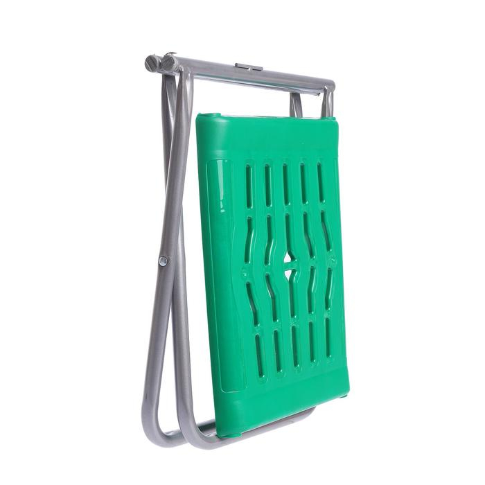 Стул складной, 37х29.5х34 см, цвет зелёный Стул складной, 37х29.5х34 см, цвет зелёный