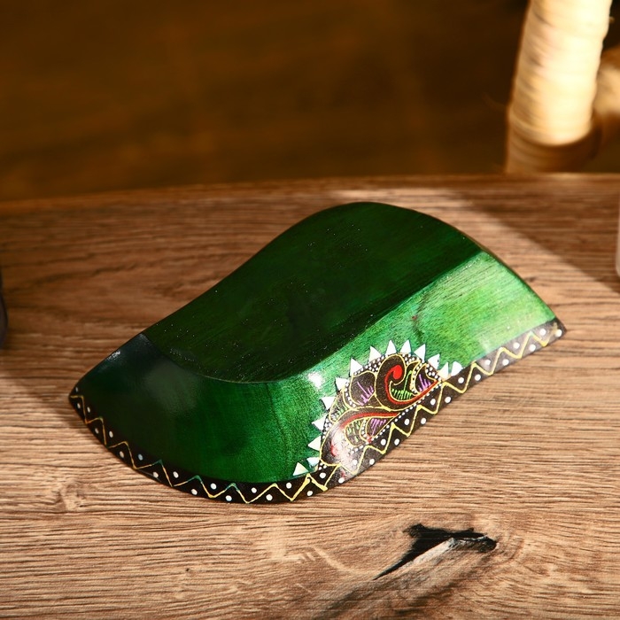 Блюдо Блюдо "Ломбок стайл" дерево 15х10х5 см