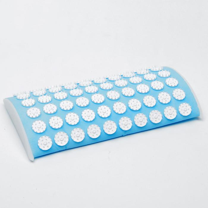 Аппликатор Аппликатор "Кузнецова", валик для поясницы, спанбонд, 19 х 32 см, голубой.