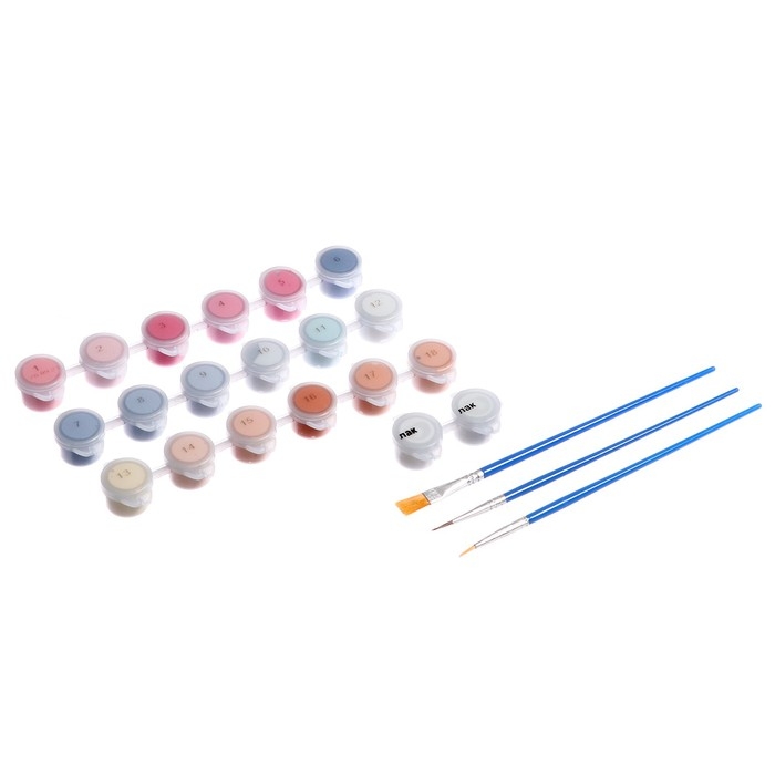 Картина по номерам на холсте с подрамником «Кукла в платье», 30 х 40 см Картина по номерам на холсте с подрамником «Кукла в платье», 30 х 40 см