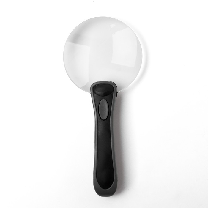 Лупа классическая, линза 90мм, подсветка Лупа классическая, линза 90мм, подсветка