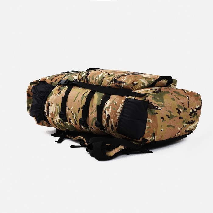 Рюкзак туристический, 100 л, отдел на молнии, 3 наружных кармана, Huntsman, цвет хаки Рюкзак туристический, 100 л, отдел на молнии, 3 наружных кармана, Huntsman, цвет хаки