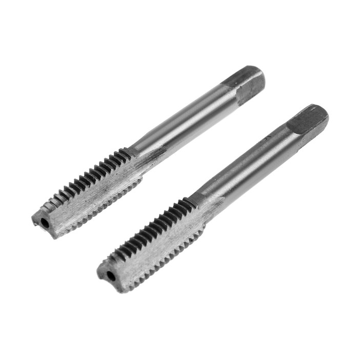 Метчики метрические ручные ТУНДРА, М10 х 1.5 мм, комплект из 2 шт. Метчики метрические ручные ТУНДРА, М10 х 1.5 мм, комплект из 2 шт.