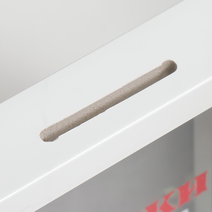 Копилка интерьерная пластик Копилка интерьерная пластик "Служи не тужи" 17х12х3,8 см