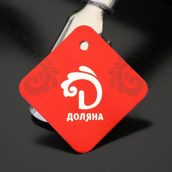 Держатель для сковород и пароварок Доляна, 17 см, цвет серебристый Держатель для сковород и пароварок Доляна, 17 см, цвет серебристый