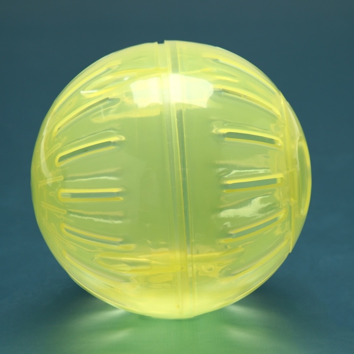 Шар для грызунов 10 см, жёлтый Шар для грызунов 10 см, жёлтый