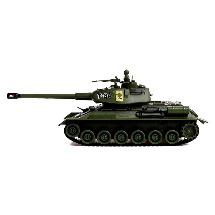 Танковый бой Т34 vs Tiger, на радиоуправлении, 2 танка, свет и звук Танковый бой Т34 vs Tiger, на радиоуправлении, 2 танка, свет и звук