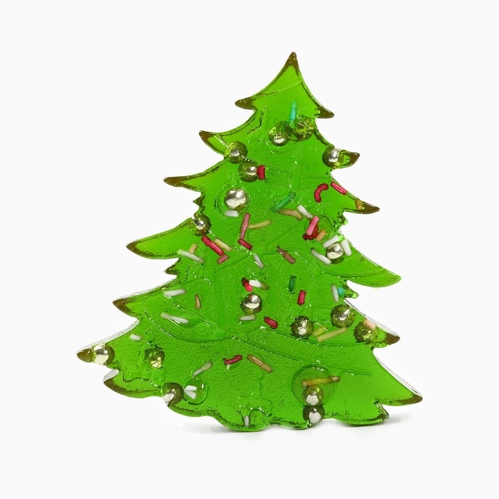 Новый год! Леденец в форме ёлки со вкусом яблока &laquo;Весёлого праздника&raquo;, 50 г