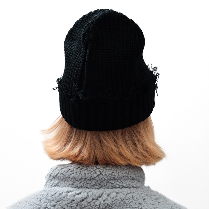 Шапка женская MINAKU, цвет черный, р-р 56-58