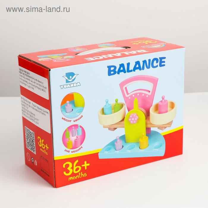 Игрушка из дерева «Весы» 12,5×27×20 см Игрушка из дерева «Весы» 12,5×27×20 см