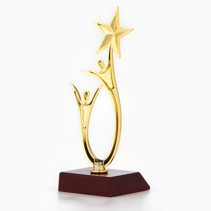 Кубок «Победитель по жизни», наградная фигура, золото, пластик, 18 х 7 см. Кубок «Победитель по жизни», наградная фигура, золото, пластик, 18 х 7 см.