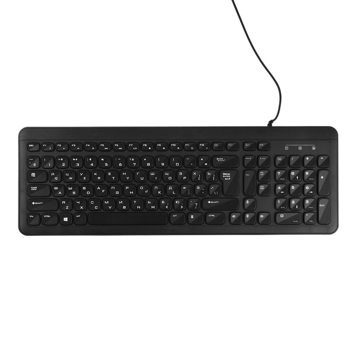 Клавиатура Sima-Land SL-02, мембранная, островная, 101 клавиш, USB, 1.5 м, черная Клавиатура Sima-Land SL-02, мембранная, островная, 101 клавиш, USB, 1.5 м, черная
