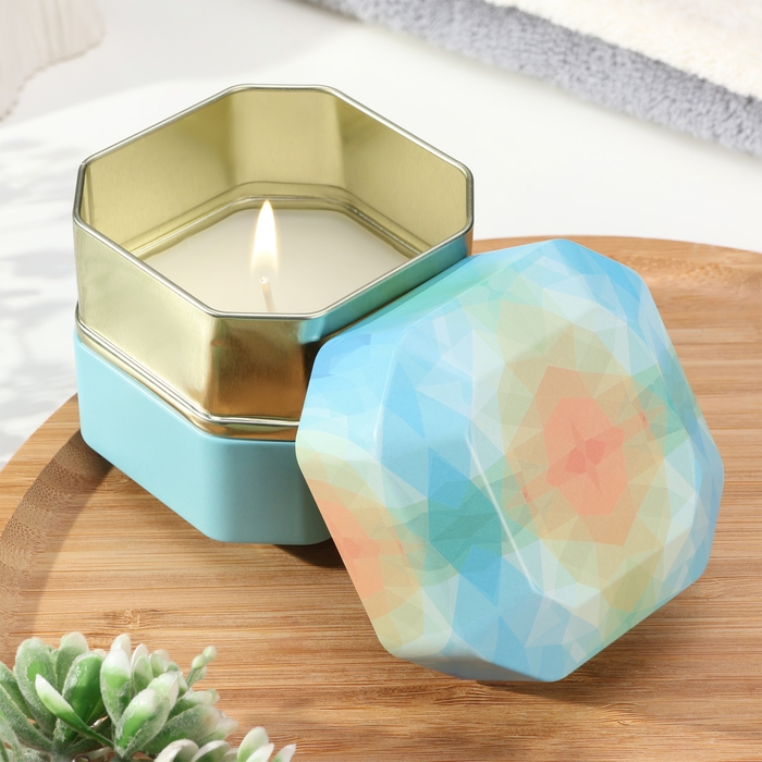 Свеча ароматическая в банке  Свеча ароматическая в банке "Aromatic Candle", ваниль, большая