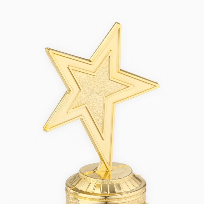 Кубок наградная фигура: звезда литая «Золотой человек» золото, пластик, 16 х 8,5 х 6 см. Кубок наградная фигура: звезда литая «Золотой человек» золото, пластик, 16 х 8,5 х 6 см.