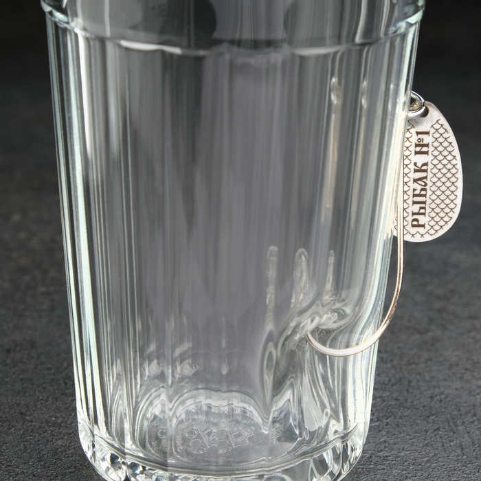 Стакан Стакан "Непробиваемый", граненый, с блесной, 250 мл