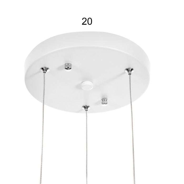 Люстра Люстра "Алис" 3хLED 72Вт 3000-6000К белый 52х52х100 см
