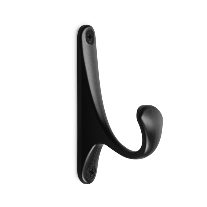 Крючок мебельный CAPPIO CLASSIC, однорожковый, черный Крючок мебельный CAPPIO CLASSIC, однорожковый, черный
