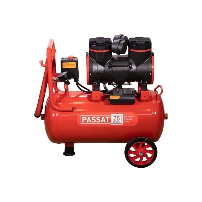 Компрессор воздушный Aurora PASSAT-25 BLACK, безмасляный, 1.45 кВт, 24 л, 8 атм, 249 л/мин Компрессор воздушный Aurora PASSAT-25 BLACK, безмасляный, 1.45 кВт, 24 л, 8 атм, 249 л/мин