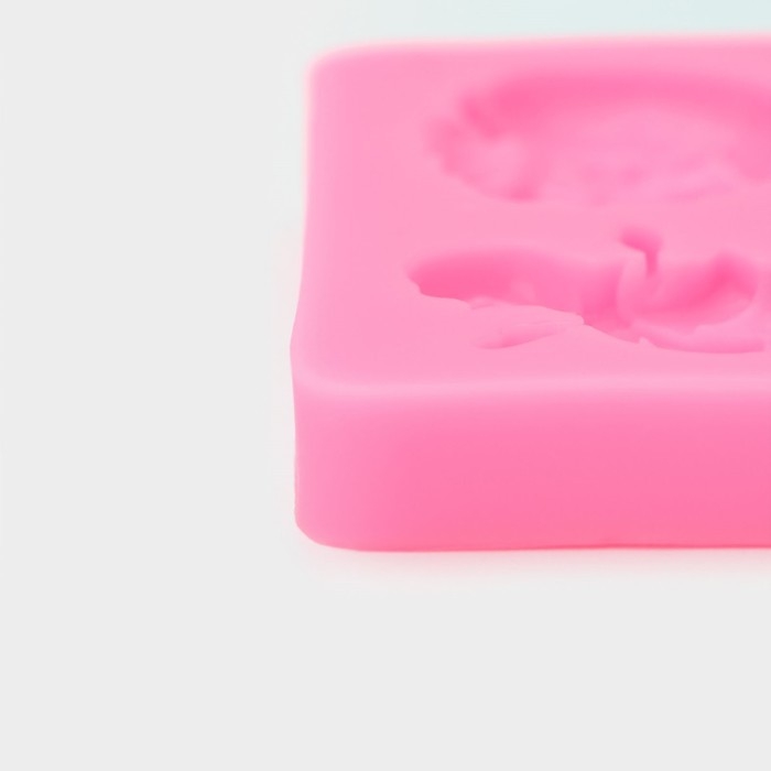 Молд новогодний «Новогодний антураж», силикон, 7,5×7,2 см Молд новогодний «Новогодний антураж», силикон, 7,5×7,2 см