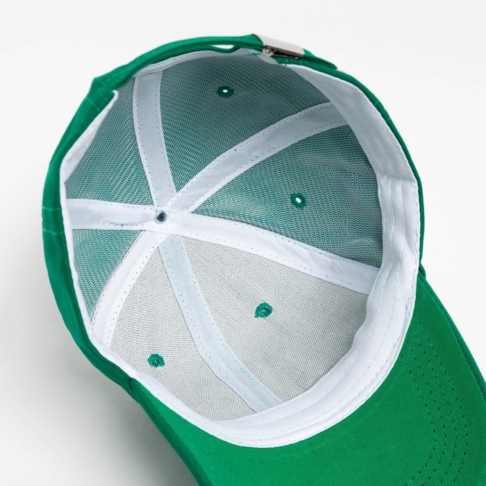 Бейсболка детская MINAKU, р-р 52-54 см, цв. зеленый Бейсболка детская MINAKU, р-р 52-54 см, цв. зеленый