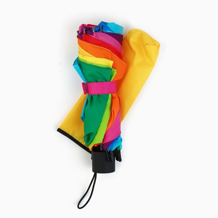 Зонт женский радужный «Время дождя и чудес», 10 спиц. Зонт женский радужный «Время дождя и чудес», 10 спиц.