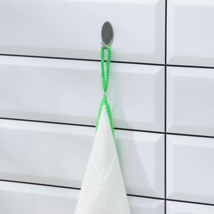 Салфетка для уборки Доляна «Люкс», микрофибра, бамбук, 30×30 см, цвет МИКС