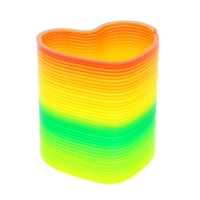 Пружинка-радуга «Давай играть», форма сердце, d = 5 см