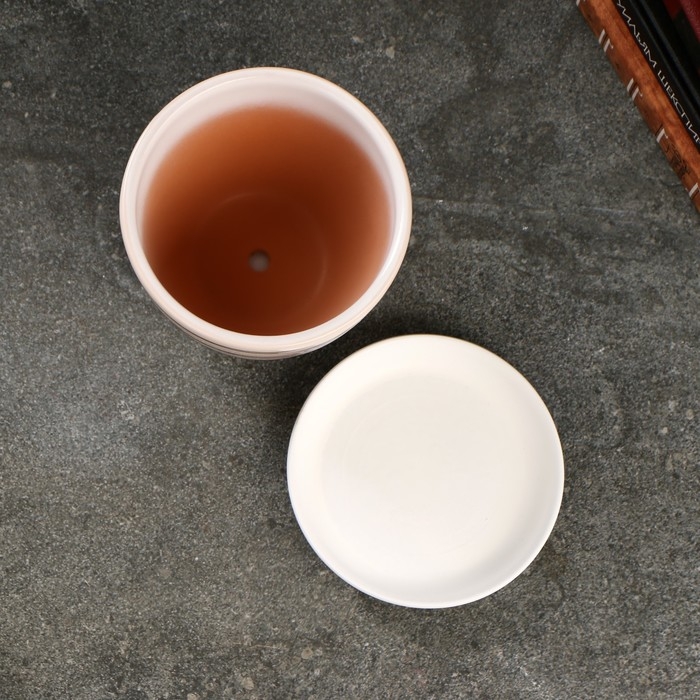 Горшок цветочный Горшок цветочный "Линии" 1 л,