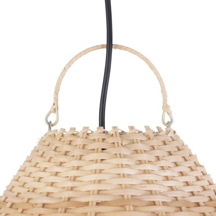 Светильник потолочный из ротанга Светильник потолочный из ротанга "Буана" 1х120Вт, Е27, 30х30х60 см