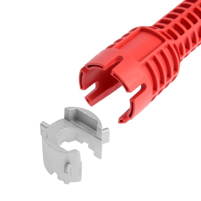 Ключ сантехнический 8 в 1 ТУНДРА, вставки 21-40 мм, корпус 28 и 52 мм, экстрактор, 250 мм Ключ сантехнический 8 в 1 ТУНДРА, вставки 21-40 мм, корпус 28 и 52 мм, экстрактор, 250 мм