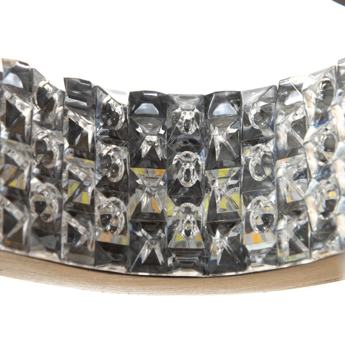 Люстра с ПДУ Люстра с ПДУ "Тильда" 3хLED 132Вт 3000-6000К RGB черный золотой 70х42х16см