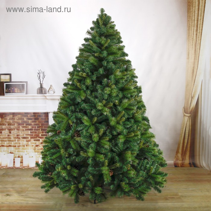 Ель искусственная Ель искусственная "Байкальская" 240 см, d нижнего яруса 160 см, 1840 веток