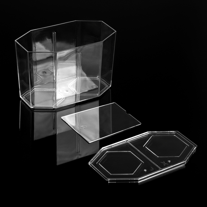 Отсадник двухсекционный, 19,5 х 11 х 12,5 см