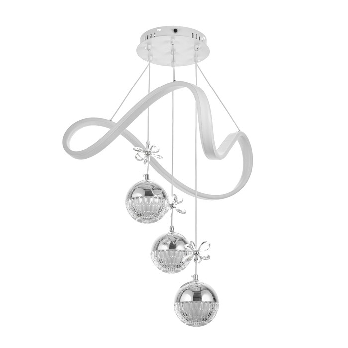 Светильник с ПДУ Светильник с ПДУ "Фиора" LED 140Вт 3000-6000К белый 49х49х15-115 см