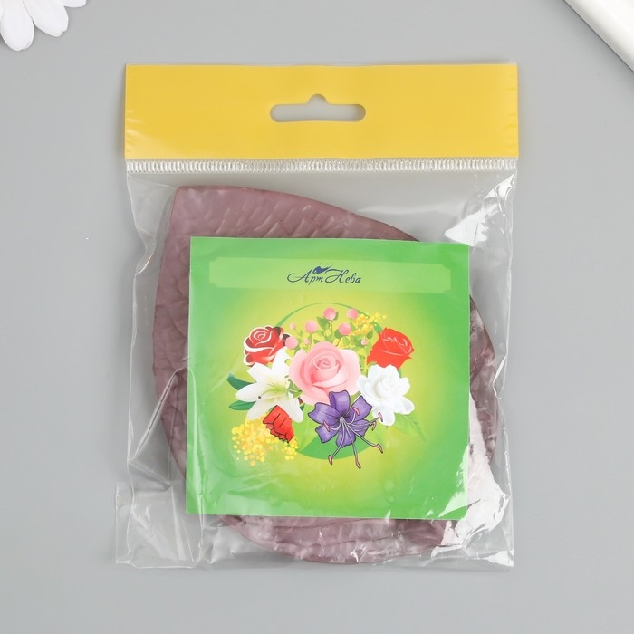 Молд пластик Молд пластик "Основной лист большой" 13,5х10,5 см МИКС