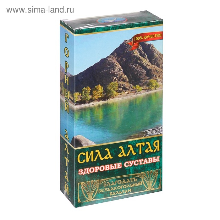 Бальзам безалкогольный  Бальзам безалкогольный "Сила Алтая" здоровые суставы, 250 мл