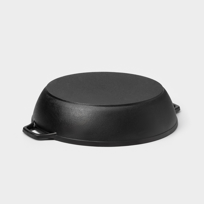 Жаровня чугунная Wild Kitchen, d=26 см, h=6,6 см Жаровня чугунная Wild Kitchen, d=26 см, h=6,6 см