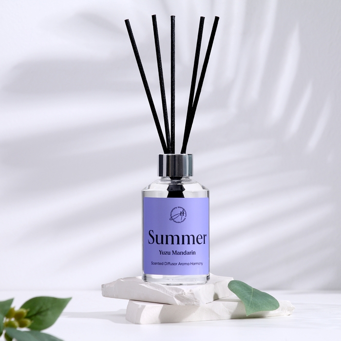 Диффузор ароматический, Диффузор ароматический, "Yuzu mandarin", юзу и мандарин, 100 мл